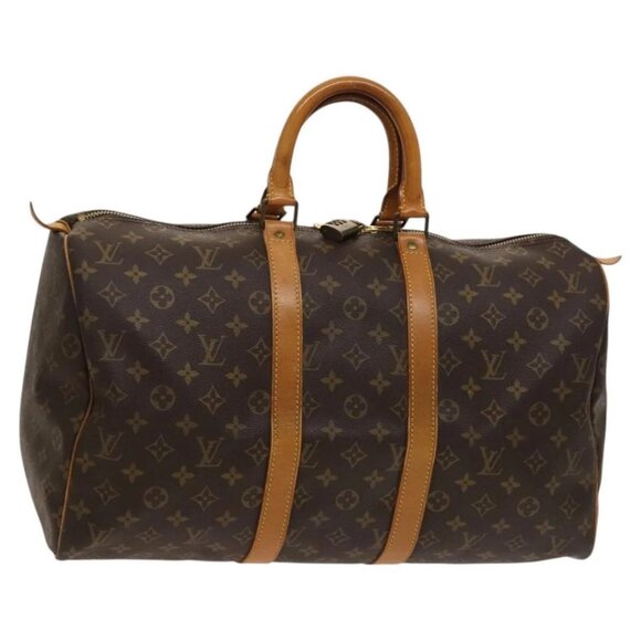 LOUIS VUITTON Monogram Keepall 45 Boston Bag - Picture 1 of 15